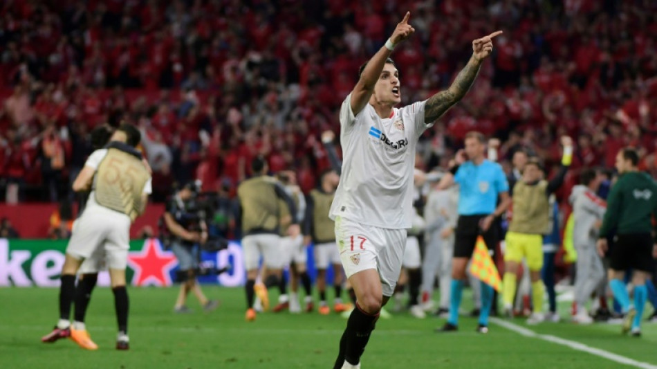 Lamela heads Sevilla past Juventus into Europa League final