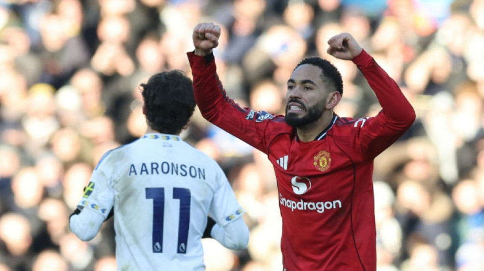 Com gol de Matheus Cunha, Manchester United empata na visita ao Leeds (1-1)