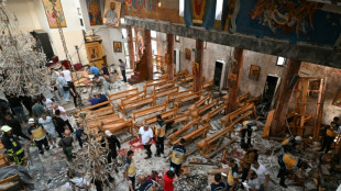 Blood, destruction at Damascus church after suicide attack