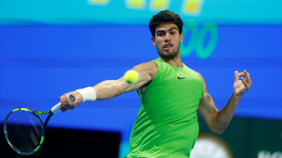 Alcaraz fights back to book last four berth in Qatar, Sinner stunned