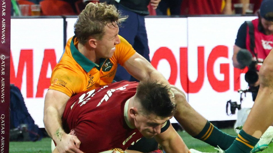 British and Irish Lions outmuscle Australia to win first Test 27-19