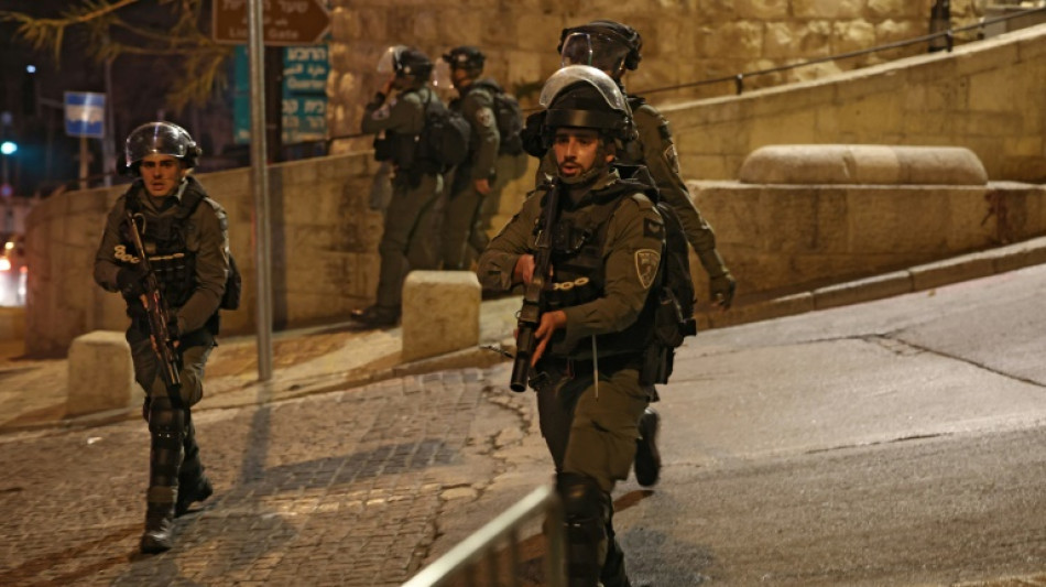 Zusammenst&ouml;&szlig;e in Al-Aksa-Moschee auf dem Tempelberg in Jerusalem