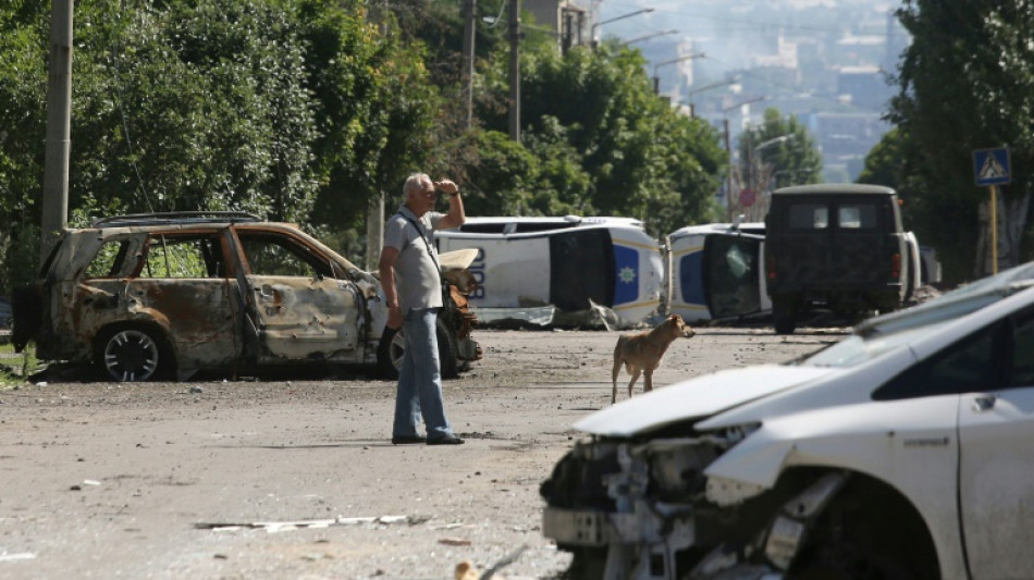 En Ukraine, Lyssytchansk d&eacute;vast&eacute;e r&eacute;siste &agrave; l'avanc&eacute;e des forces russes