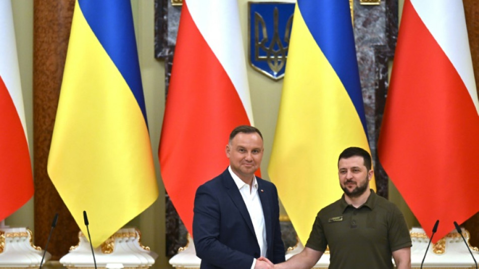 Duda &agrave; Kiev: l'Ukraine doit &ecirc;tre dans l'UE, fini le "business as usual" avec Moscou