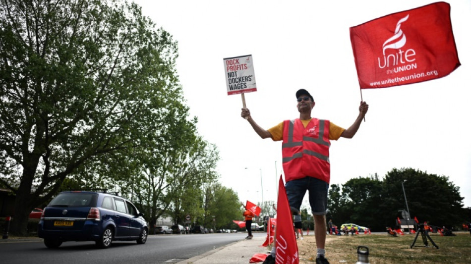 La gr&egrave;ve au port de Felixstowe pourrait co&ucirc;ter cher au Royaume-Uni