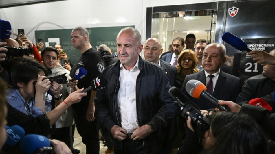 Bulgaria's former president tops parliamentary vote