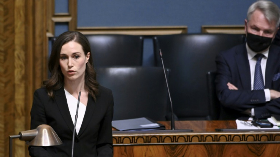 Guerre en Ukraine: le Parlement finlandais d&eacute;bat de l'adh&eacute;sion &agrave; l'Otan