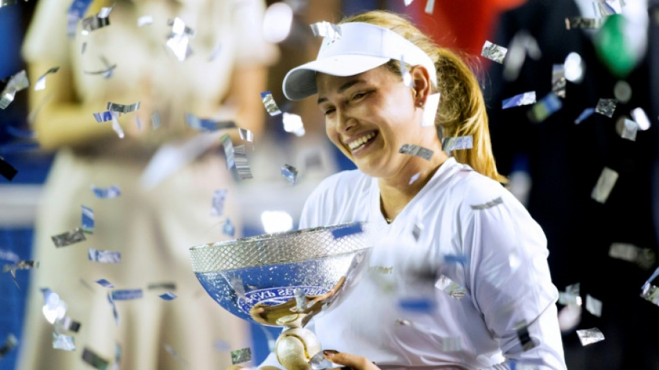 Vekic rompi&oacute; los pron&oacute;sticos ante la francesa Garcia y gan&oacute; el torneo WTA de Monterrey
