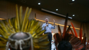 Ind&iacute;genas e ativistas marcham em Bel&eacute;m durante a COP30
