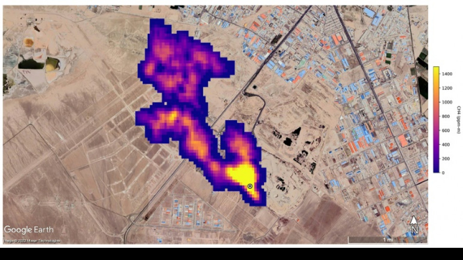 Un nouvel instrument de la Nasa aide &agrave; d&eacute;tecter les "super-&eacute;metteurs" de m&eacute;thane depuis l'espace