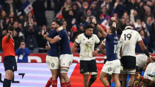 Rugby: le XV de France arrache une troisi&egrave;me victoire de suite contre les All Blacks