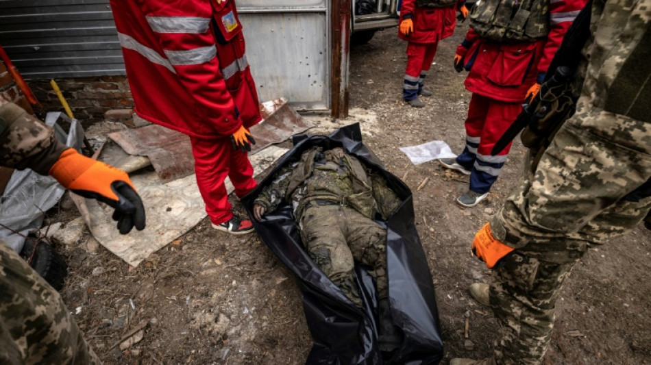 A l'est de Kharkiv, l'&eacute;tau russe se desserre et laisse place aux cadavres