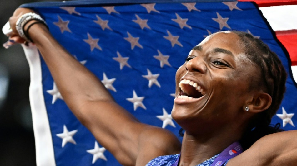 Jefferson-Wooden logra el doblete de la velocidad, Lyles su ansiado póker