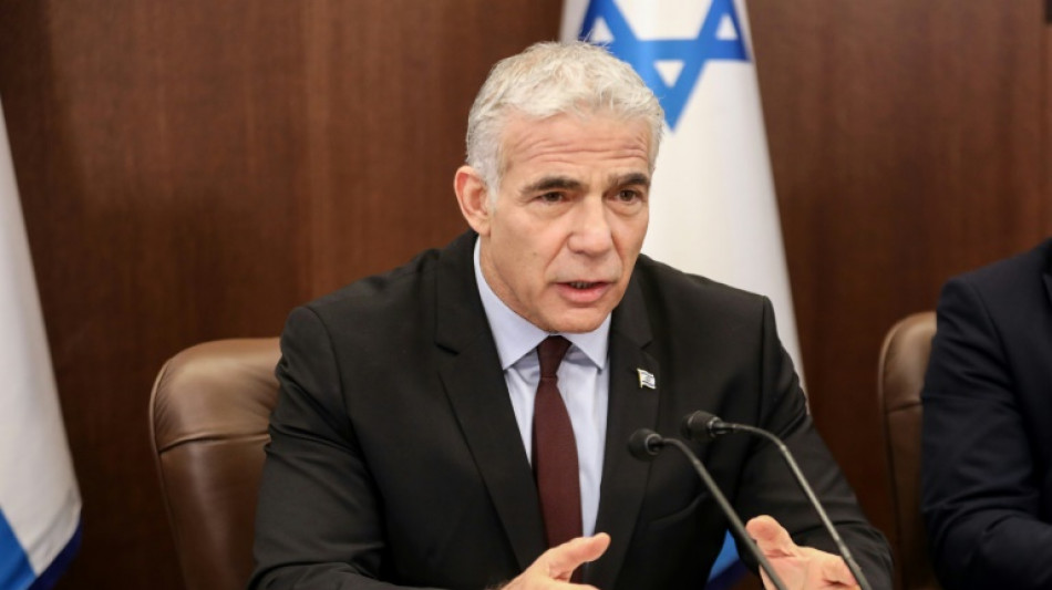 A peine &agrave; la t&ecirc;te d'Isra&euml;l, Lapid se rend &agrave; Paris pour discuter Liban et Iran
