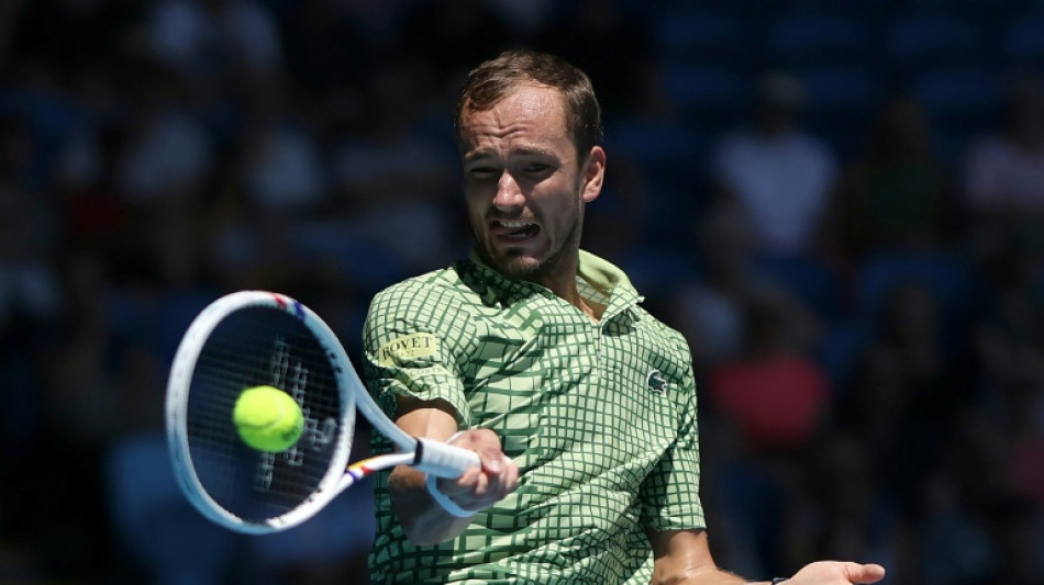 Feisty Medvedev hopes positive mindset pays off at Australian Open