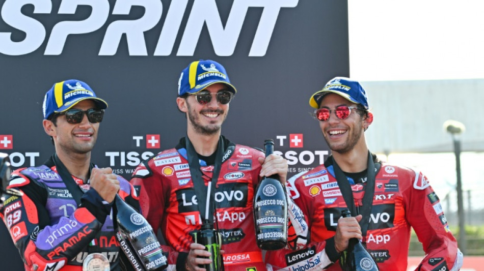 MotoGP: Bagnaia remporte le sprint en Emilie-Romagne devant Martin, leader en p&eacute;ril