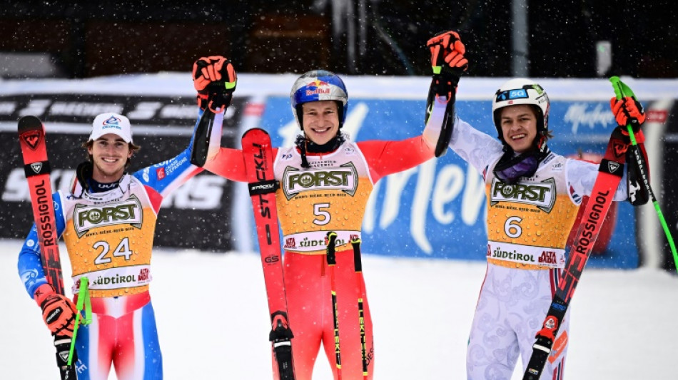 Ski alpin: Odermatt remporte le g&eacute;ant d'Alta Badia, devant le surprenant L&eacute;o Anguenot
