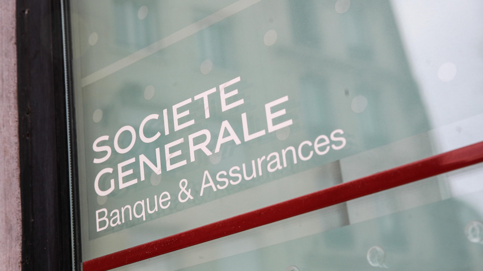 L'utile di Societe Generale nel semestre sale a 3,1 miliardi