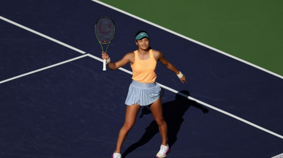 Setbacks fuel Raducanu fire in Indian Wells win