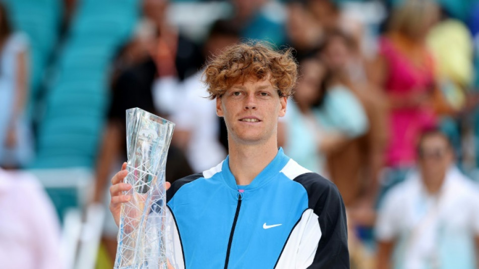 Tennis: Jannik Sinner, inarr&ecirc;table, triomphe &agrave; Miami