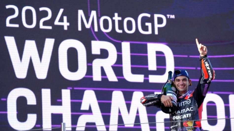 MotoGP: Martin champion du monde malgr&eacute; une d&eacute;monstration de Bagnaia