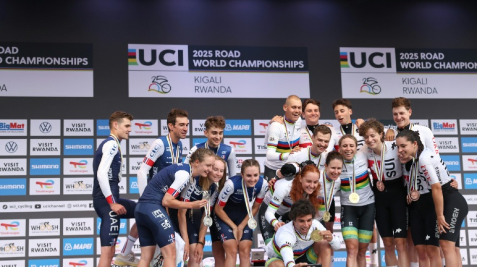 Australia gana el relevo mixto en el Mundial de ciclismo de Ruanda