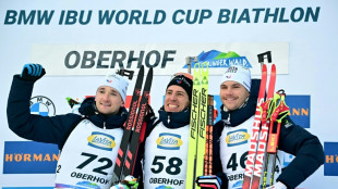 Biathlon: tripl&eacute; fran&ccedil;ais dans le sprint d'Oberhof domin&eacute; par Fillon Maillet