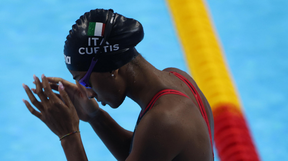 Oro e record europeo per Sara Curtis nei 50 dorso