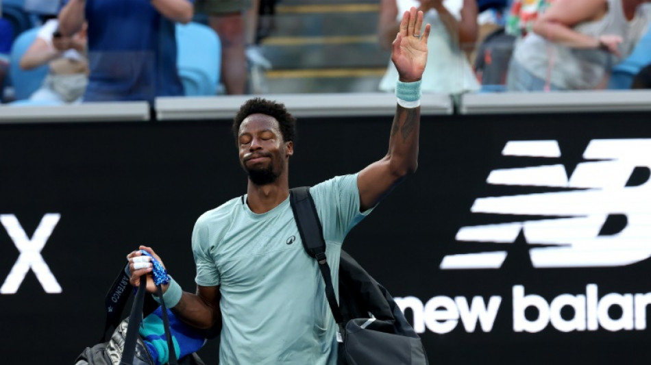 Open d'Australie: apr&egrave;s un combat serr&eacute;, Monfils rend les armes face &agrave; Shelton