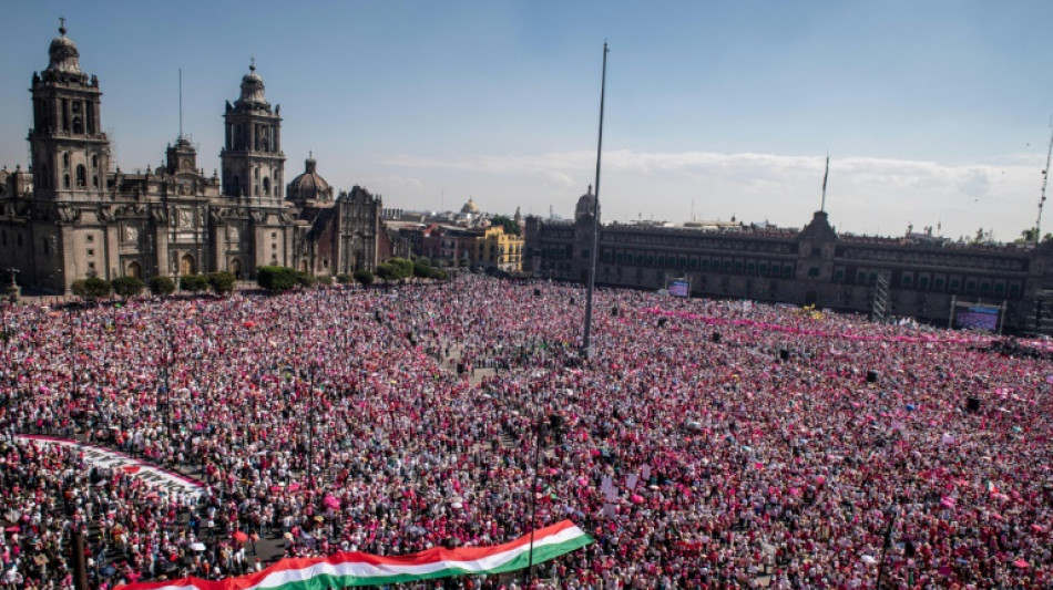 Mexique : nouvelle manifestation de l'opposition contre une r&eacute;forme &eacute;lectorale
