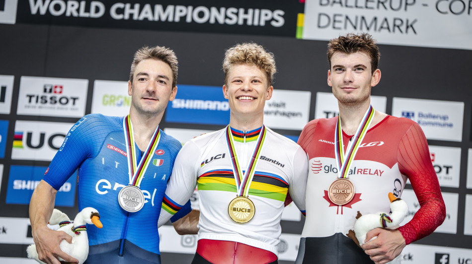Ciclismo: Mondiali pista; Villa 'bravissimo Viviani per argento'