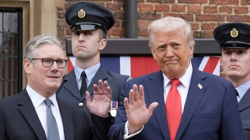 Trump zu Gesprächen mit britischem Premier Starmer eingetroffen