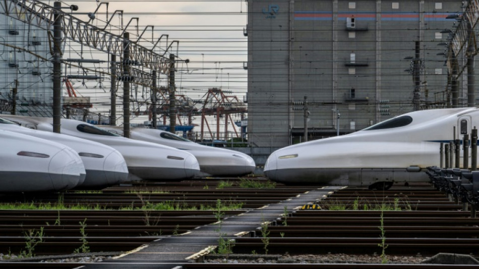Japon: le train &agrave; grande vitesse Shinkansen f&ecirc;te ses 60 ans