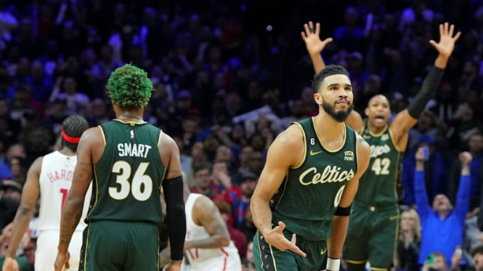 Tatum seals Celtics thriller over Sixers, Embiid