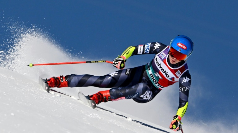 Ski alpin: l'Am&eacute;ricaine Shiffrin gagne le super-G de&nbsp;Saint-Moritz, sa 77e victoire en Coupe du monde