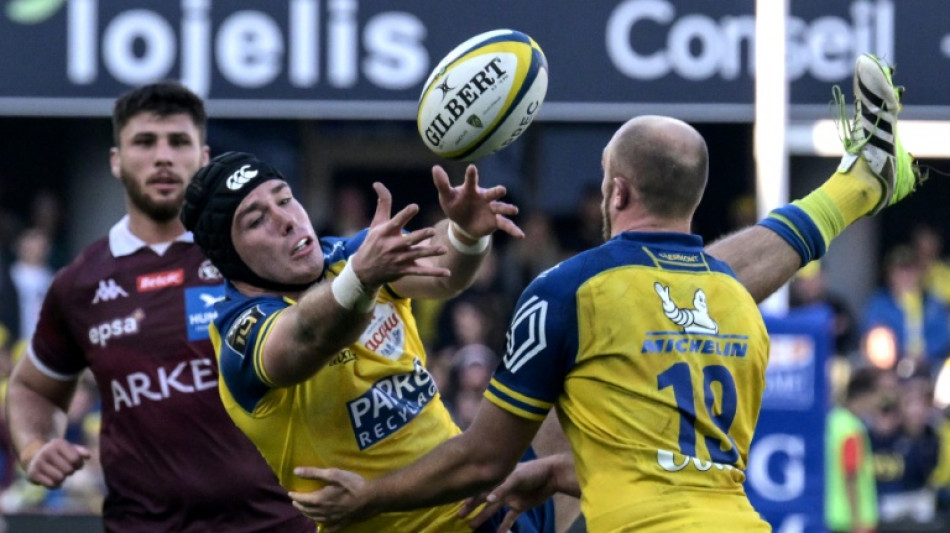 Top 14 : en mode r&eacute;action, Clermont domine Bordeaux-B&egrave;gles