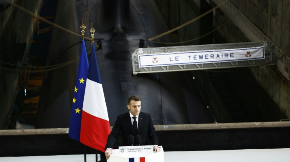 Francia aumentar&aacute; el n&uacute;mero de sus ojivas nucleares, anuncia Macron