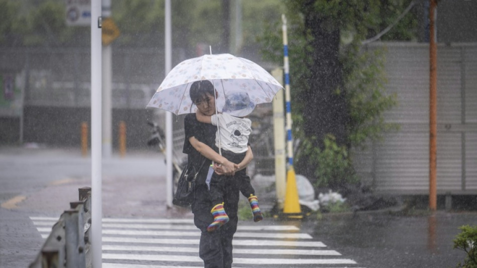 Flood warnings as storm moves towards Tokyo