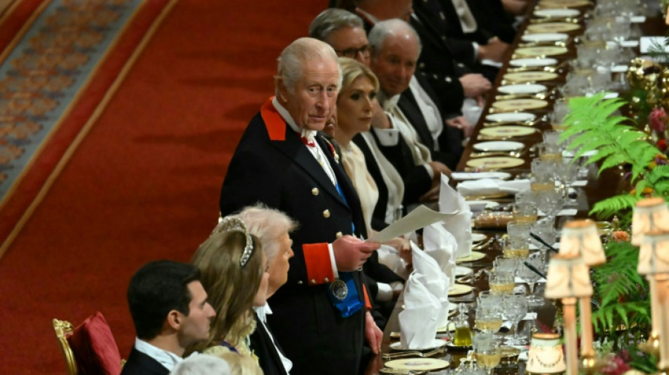 Banquet royal somptueux à Windsor pour Donald Trump