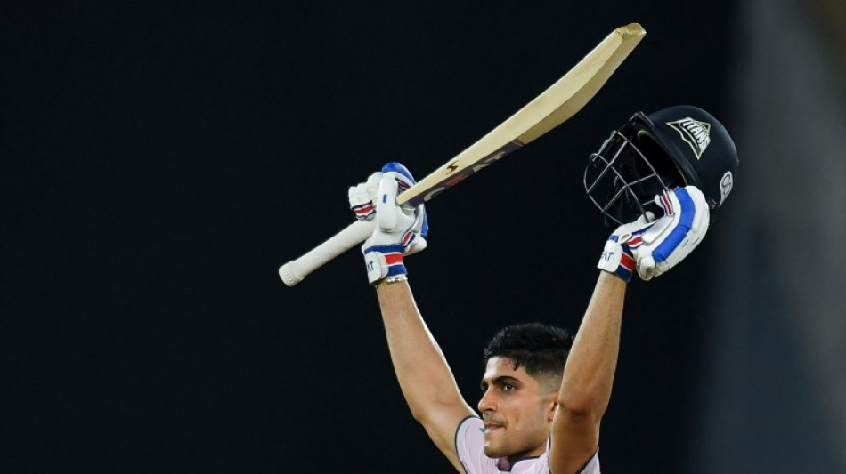 Gill's ton fires Gujarat to IPL play-offs, Hyderabad out