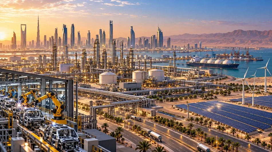 استثمارات الصناعة الخليجية تبلغ 426 مليار دولار عبر 22 ألف مصنع