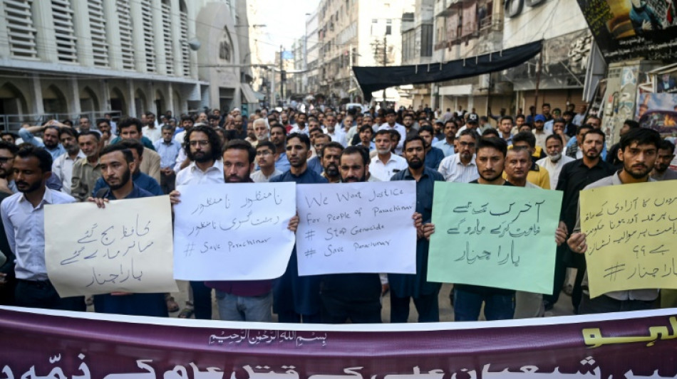Au Pakistan, des manifestations pour d&eacute;noncer 43 morts dans les derni&egrave;res violences entre chiites et sunnites