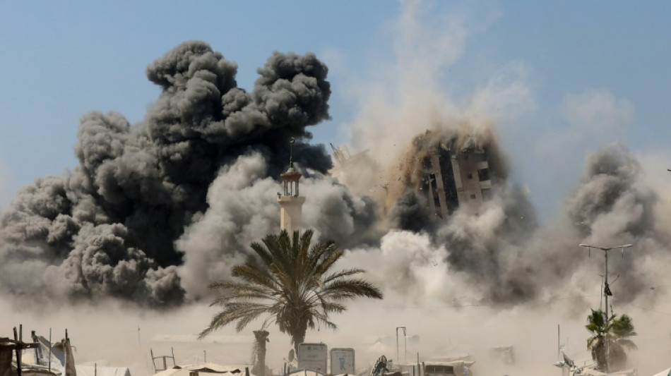 Israel army levels high-rise in Gaza City offensive