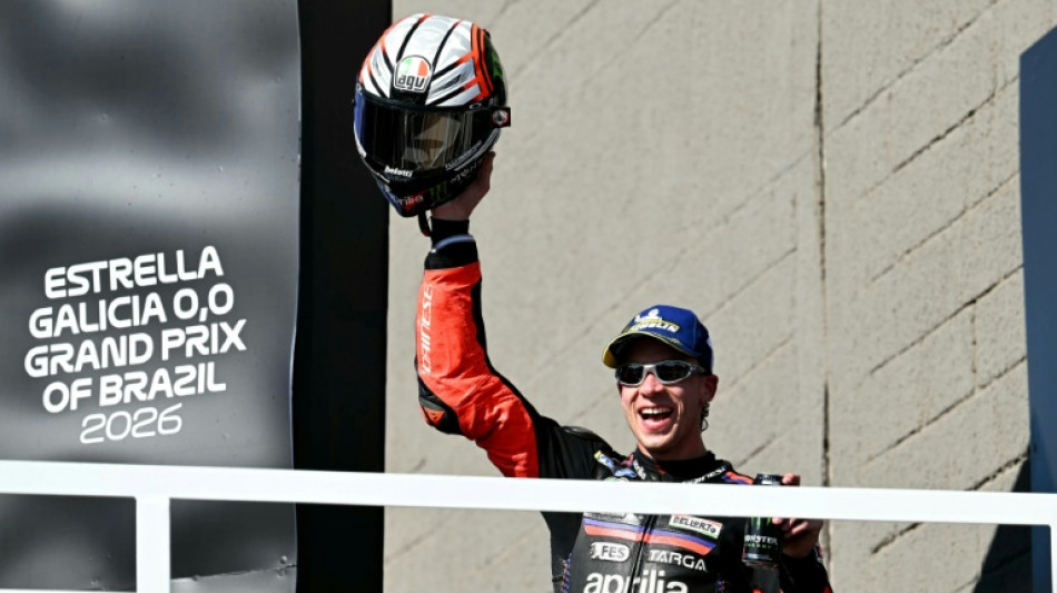 MotoGP: triomphe pour Bezzecchi et Aprilia au Br&eacute;sil