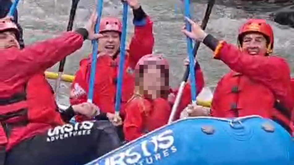 Per Meloni e Lollobrigida rafting in Val di Sole sabato
