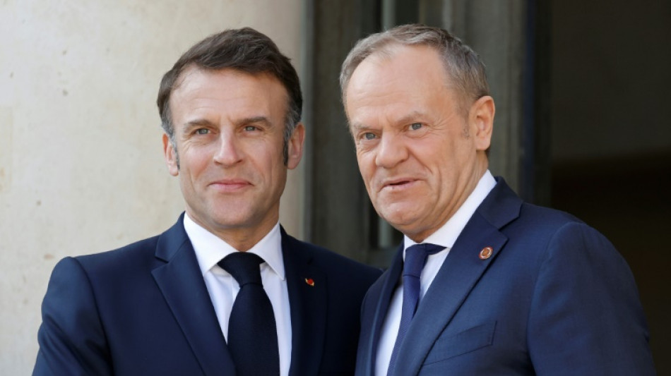 Macron und Tusk unterzeichnen franz&ouml;sisch-polnischen Freundschaftsvertrag
