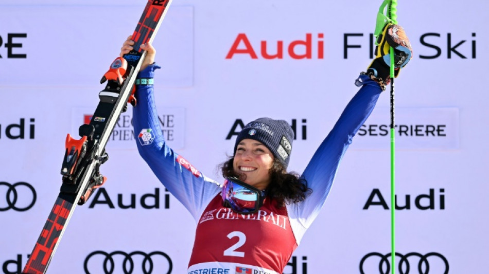 Ski: Brignone encore g&eacute;ante &agrave; Sestri&egrave;res, Shiffrin tr&egrave;s prudente