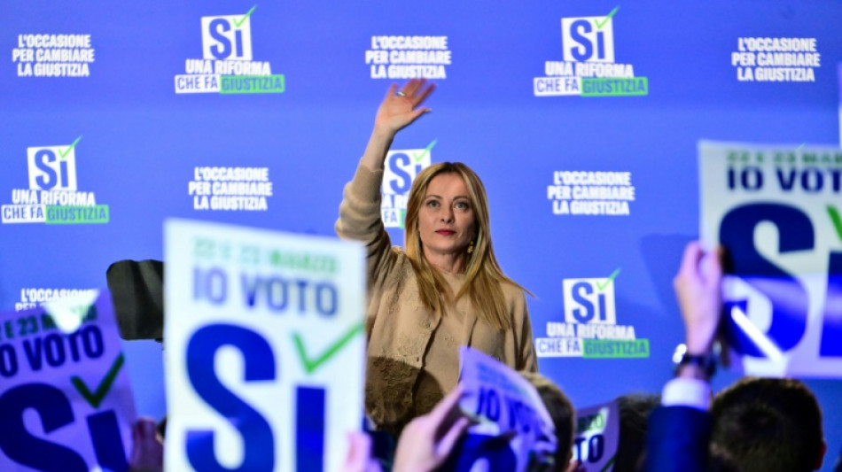 Italia vota en refer&eacute;ndum la pol&eacute;mica reforma judicial de Meloni