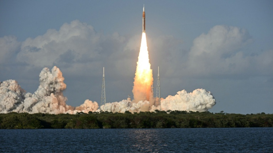 Cuatro astronautas inician la hist&oacute;rica misi&oacute;n lunar de la NASA Artemis II