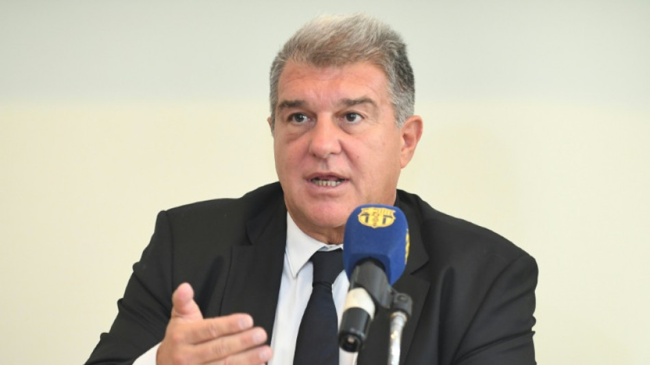 European Super League 'progressing', says Barcelona's Laporta
